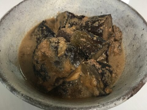 茄子のごま煮